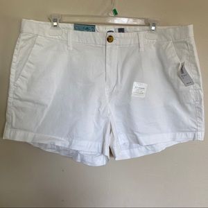 5/$25 🚨LAST CHANCE🚨 White twill shorts